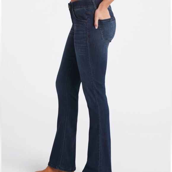 Democracy Kathryn Ab Solution Itty Bitty Bootcut Jean Indigo Stitch Fix Nwt - Picture 3 of 9